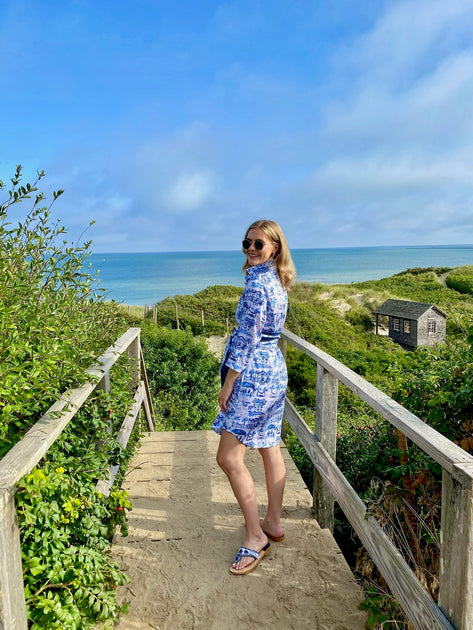 Palm Beach Sandals X Susan Albright Pawleys Toile