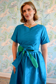 Short Sleeved Shirt in Silk Dupioni- Offered in 8 colors