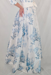 Taffeta Overskirt in English Garden