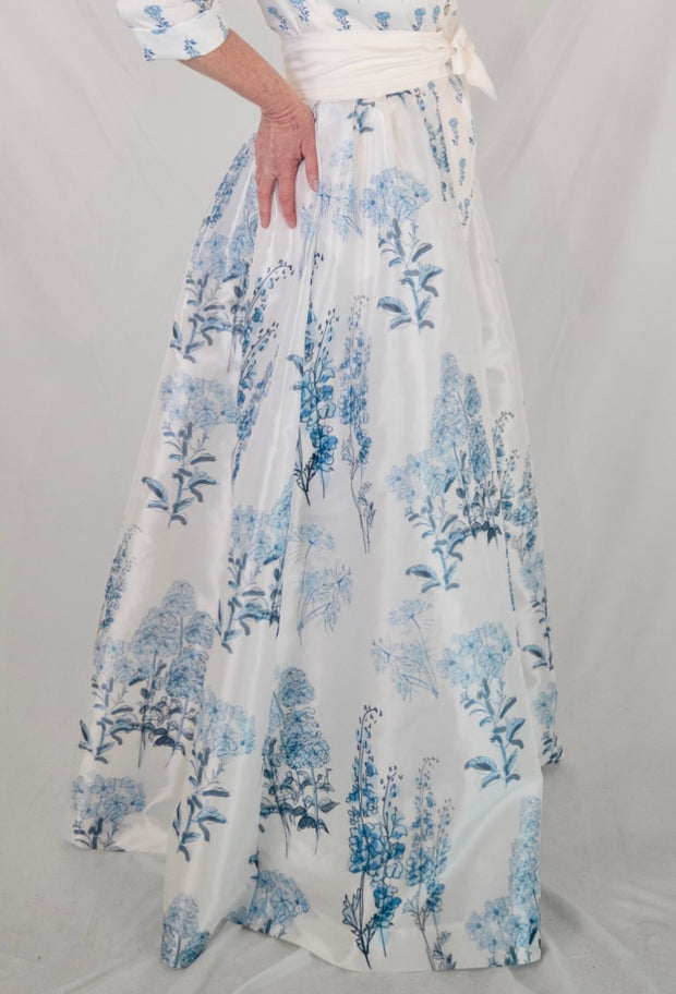 Taffeta Overskirt in English Garden