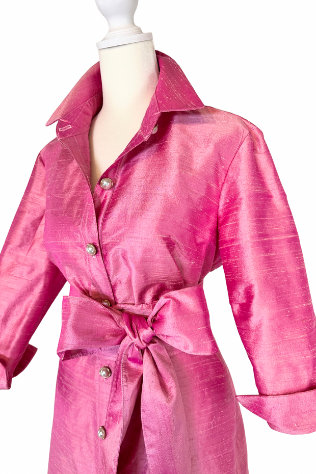 Huntington in Silk Dupioni- Offered in 10 colors