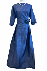 Grace Gown in Silk with Short Sleeve or Three Quarter Sleeve