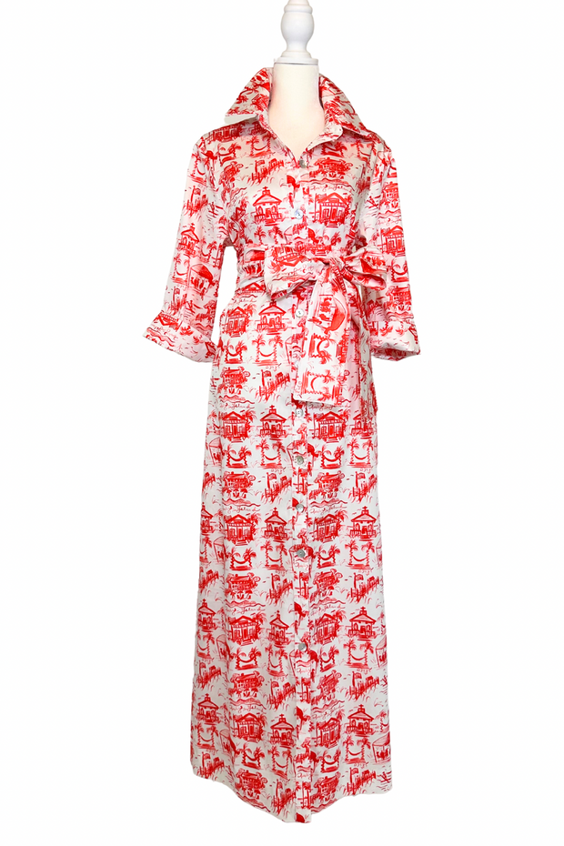 Ready to Wear Huntington in Red Toile- at a special price!