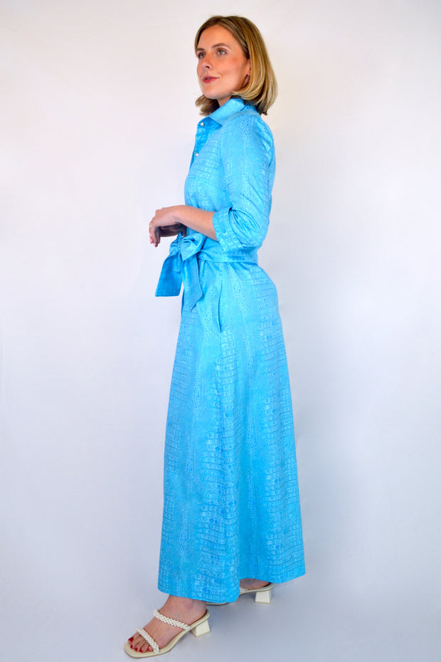 Huntington in Aquamarine Gator – Susan Albright