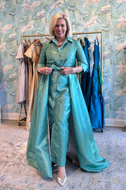 Taffeta Overskirt in Jade