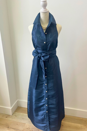 Taffeta Huntington in Navy- with or without sleeves
