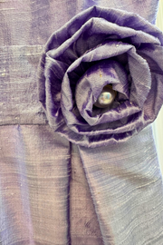 Grace Gown in Silk with Short Sleeve or Three Quarter Sleeve