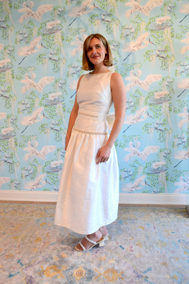 dupioni silk dresses collection Marie Dress in Silk Dupioni Louise New York