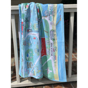 Pawleys Island/Litchfield Map Beach Towel