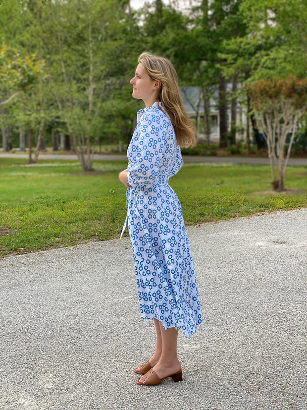 Charleston in Blue or Yellow Sun Tile