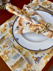 Autumn Collection Placemats in 4 Different Prints