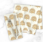Autumn Collection Dinner Napkins in 4 Different Prints