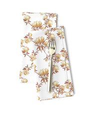 Autumn Collection Dinner Napkins in 4 Different Prints