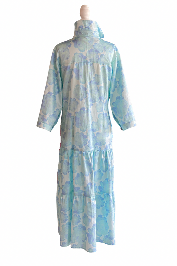 Waverly Tiered in Aqua and Sea Foam Peony