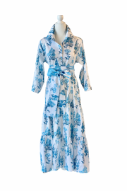 Waverly Tiered Dress in English Garden Print